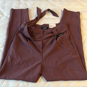 NWT express ankle high rise pants